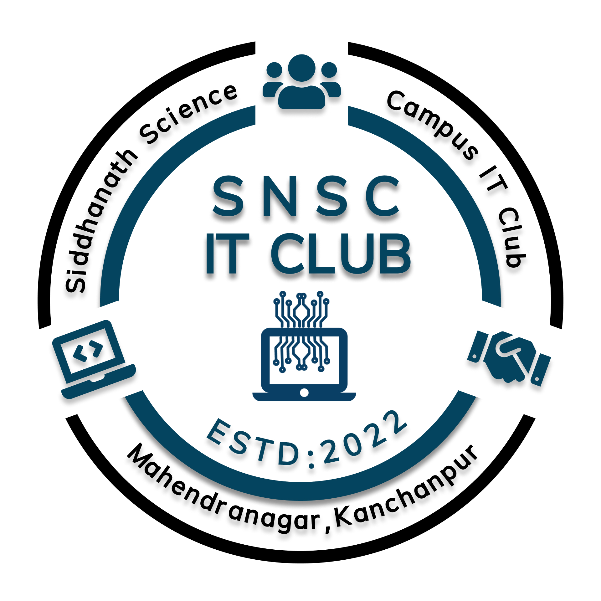 Logo of SNSC IT Club
